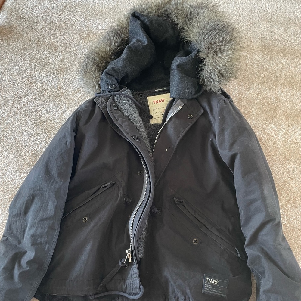 aritzia tna winter jacket